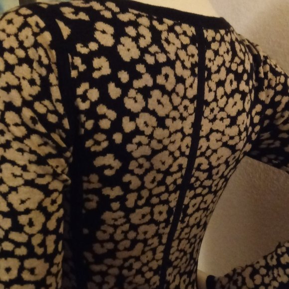 Victoria Secret Animal Print Sweater Dress - Picture 8 of 14